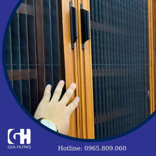 Cửa lưới chống muỗi dạng xếp