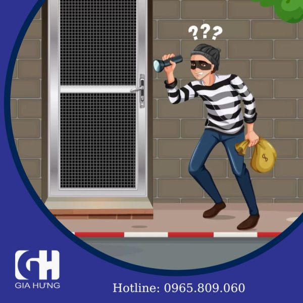 Cửa lưới chống trộm