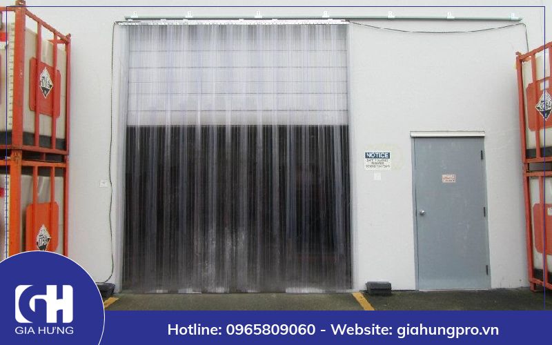 Lắp đặt rèm nhựa PVC cho kho đông lạnh Lắp đặt rèm nhựa PVC cho kho đông lạnh