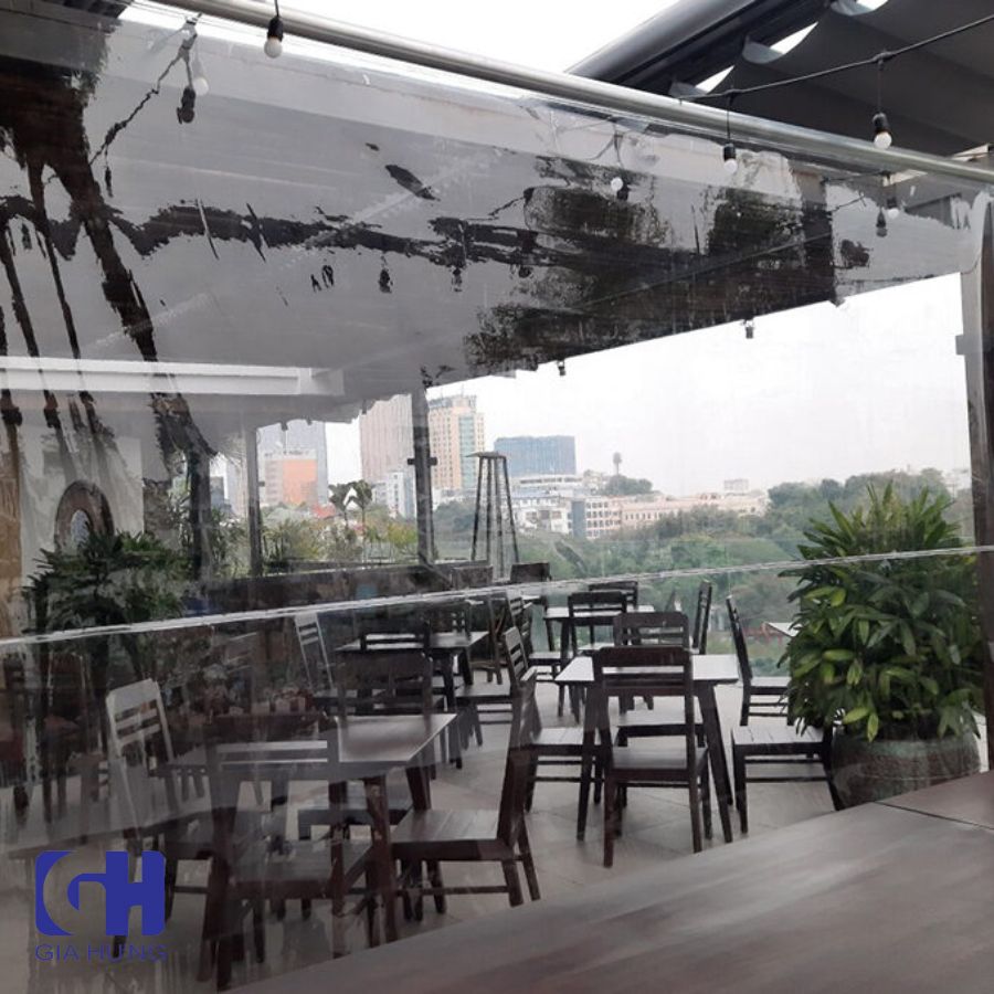 rèm cuốn nhựa pvc